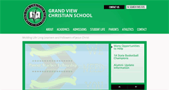 Desktop Screenshot of grandviewchristianschool.org